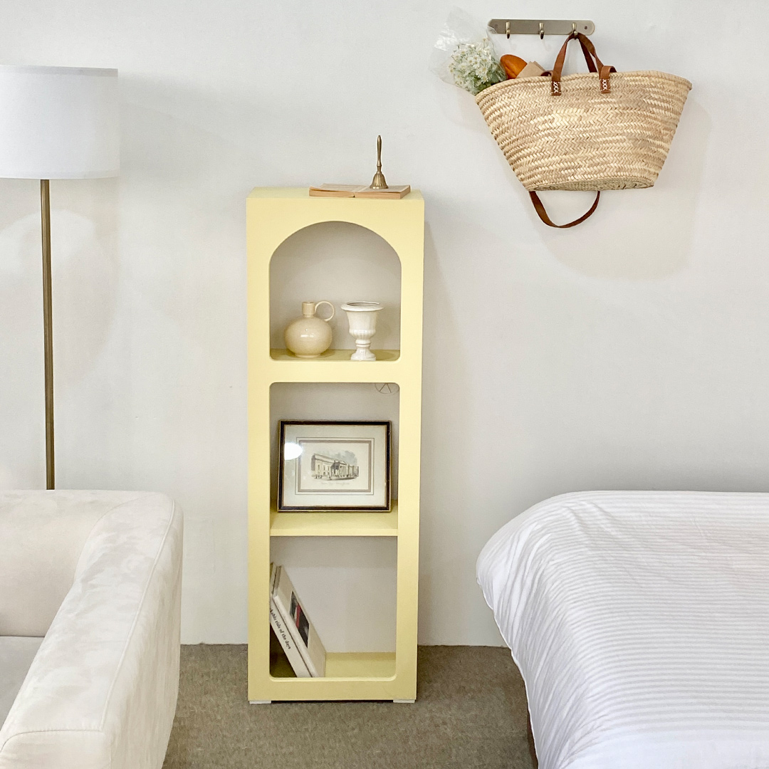 윈썸 달리아 400 틈새 좁은 수납장 인테리어 타공형 3단 장식장