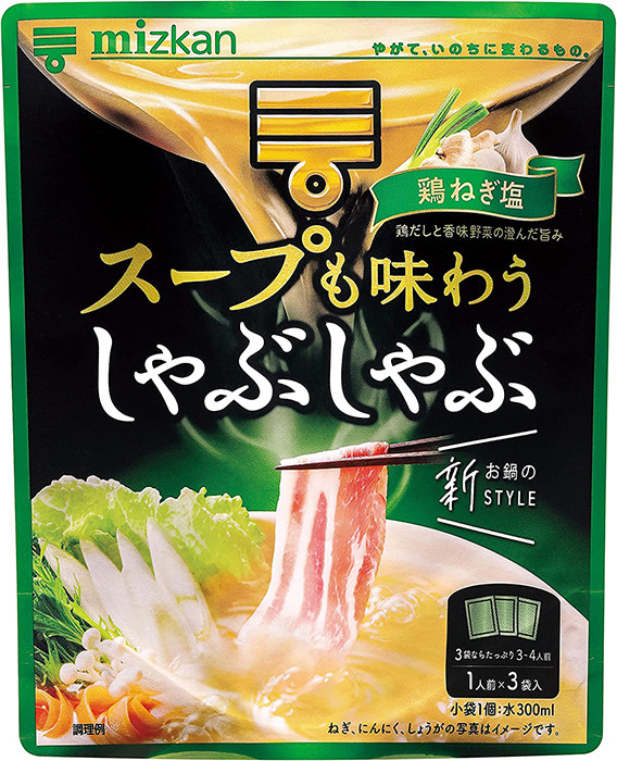 MIZKAN 미츠칸 스프도 맛보는 샤브샤브 쯔유 3봉입 2종택1 - 하카타몰