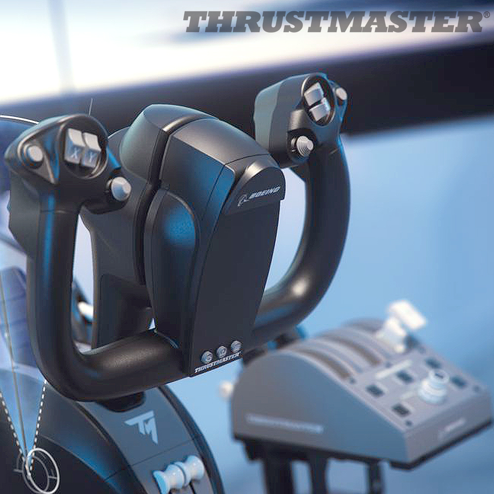 트러스트마스터 TCA YOKE BOEING EDITION 단품 (XBOX/PC ) 비행 조이스틱 게임 장비 - 상세 이미지 4