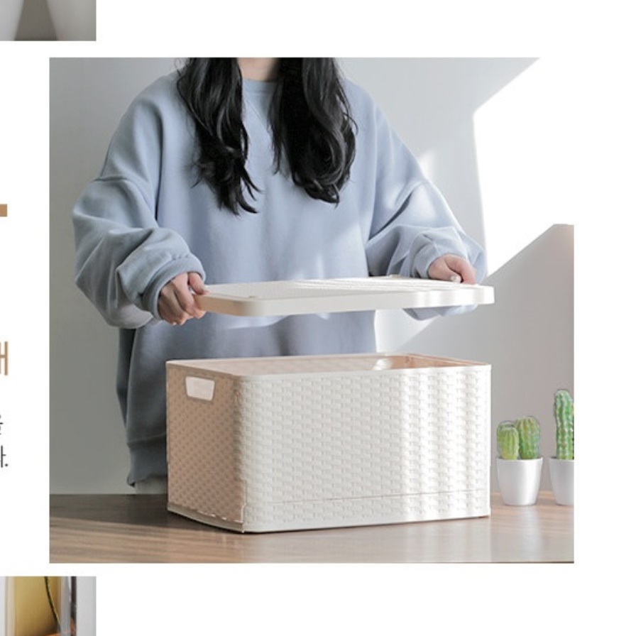 캠핑정리함 캠핑수납함 카고테이블 캠핑용 오픈폴딩박스