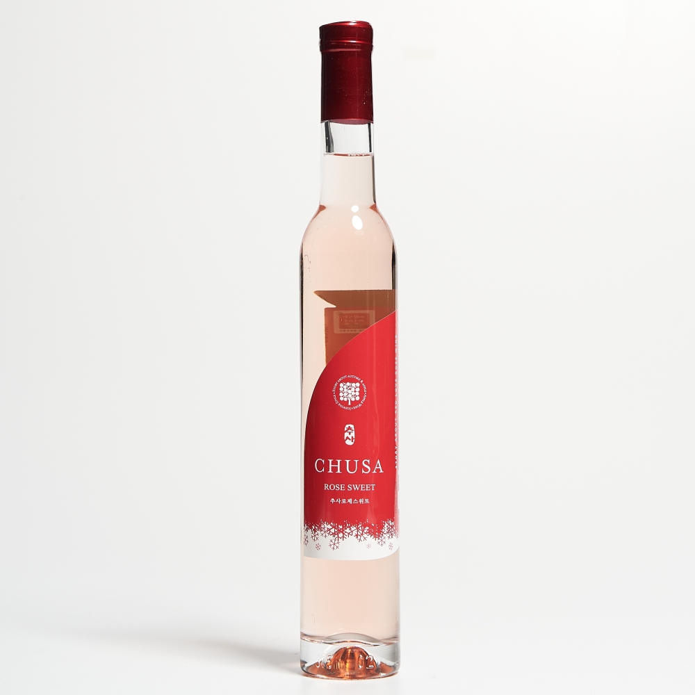 추사 로제 와인 스위트 12도 375ml 아이스 예산사과(케이스포함) - 상세 이미지 3