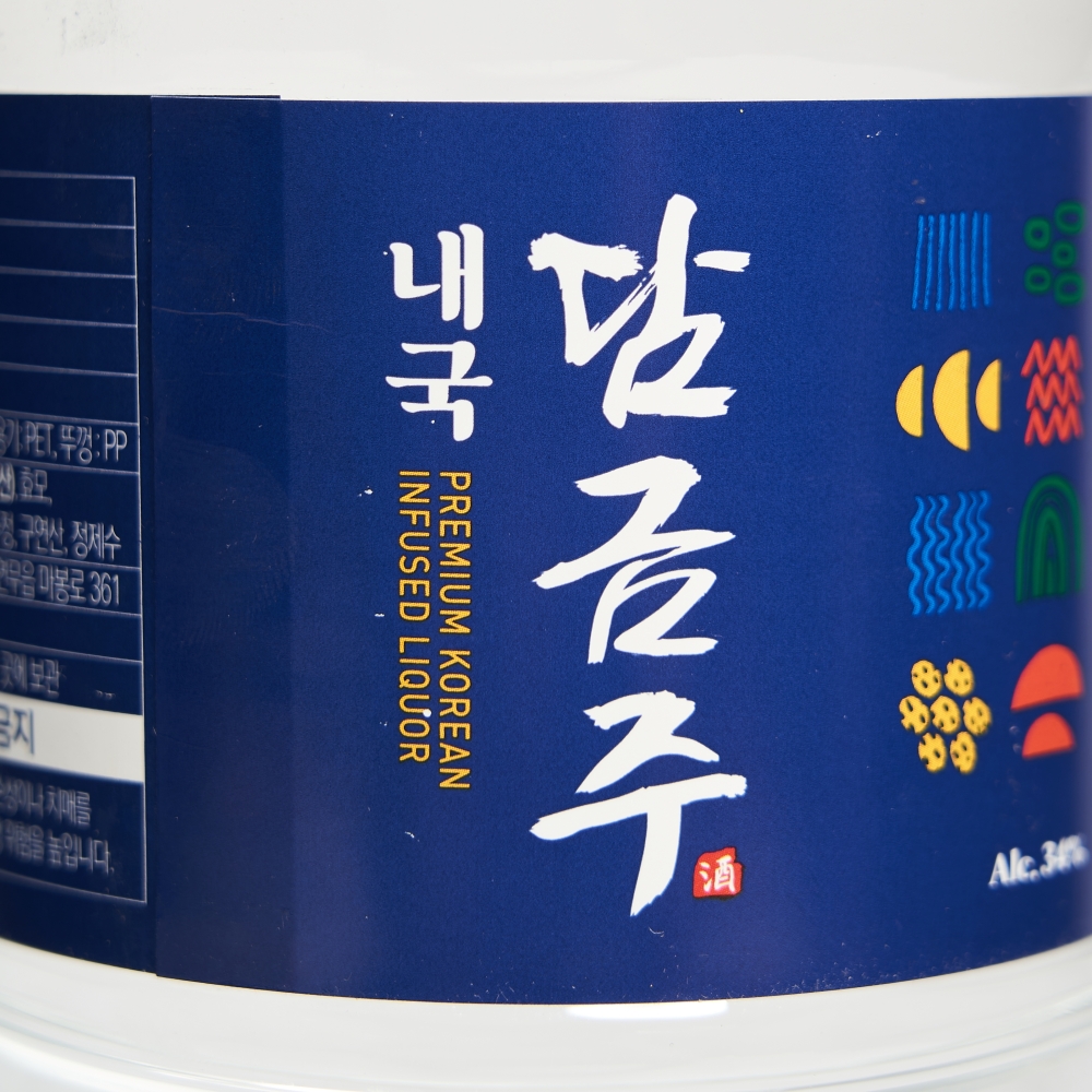 담금주 강주 34도 1.8L 소주 증류주 내국양조 도수 높은 대용량 담금용 술 - 상세 이미지 3