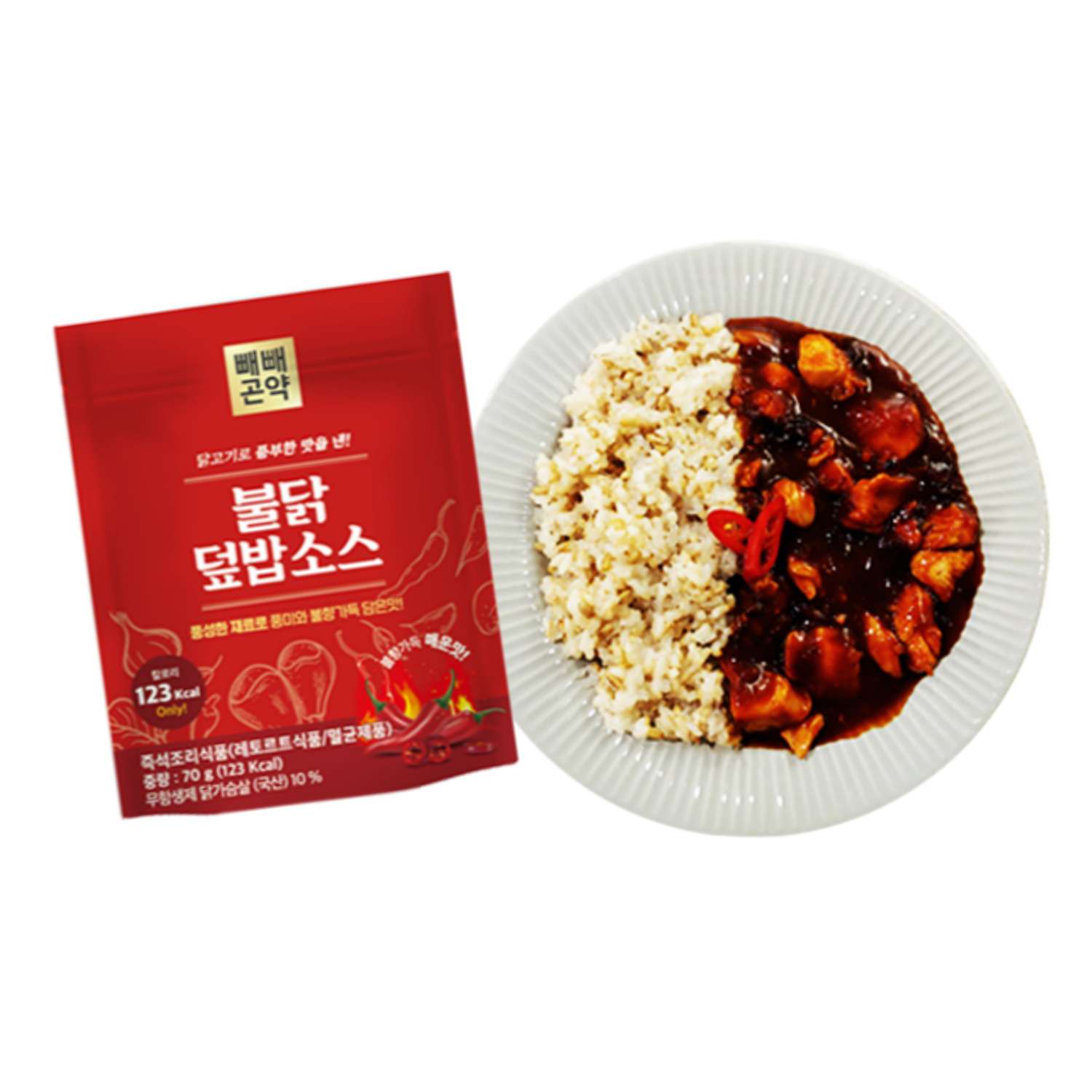 뭐먹을지 고민끝 덮밥은어때 덮밥소스4종 4팩+곤약밥3종 4팩 - 상세 이미지 4