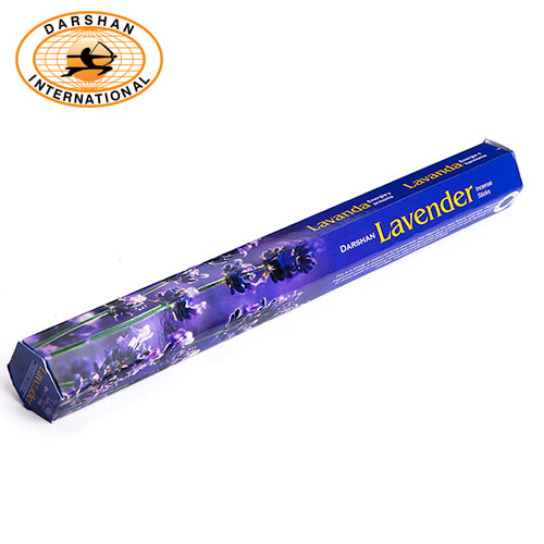 다르샨 라벤더 인센스 스틱 인도향 천연방향제