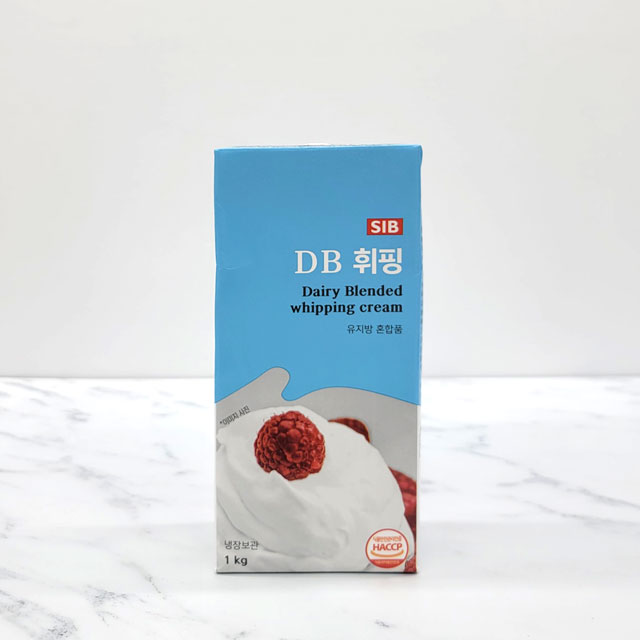 DB 컴파운드 휘핑크림 베이킹 생크림 1kg [아이스박스 포함] - 상세 이미지 3