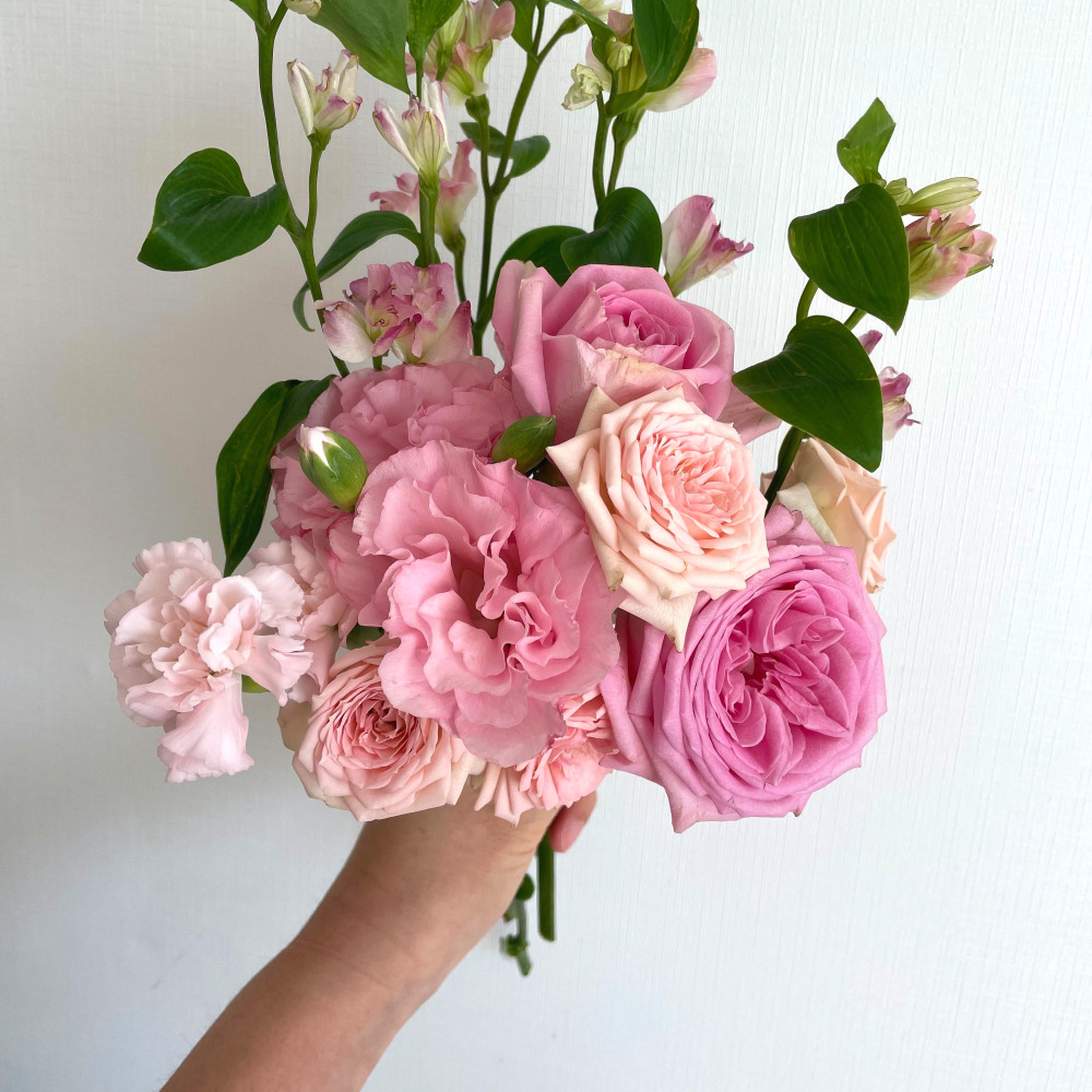 원하는 색 생화 꽃다발 양재꽃시장 라넌큘러스 리시안셔스 튤립 졸업식 입학식 꽃집 꽃배달