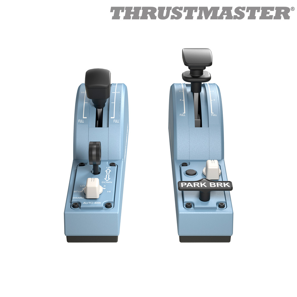 트러스트마스터 TCA QUADRANT ADD-ON AIRBUS EDITION (PC용) 비행 조이스틱 게임 장비 - 상세 이미지 3