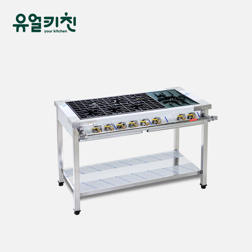 영업용가스렌지 1200 우열 업소용 간택기 간데기 식당용 일반 도시가스(LNG)