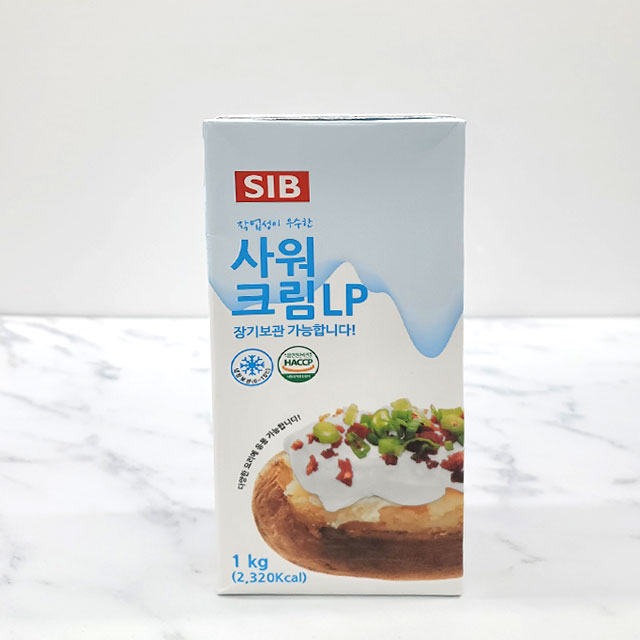 선인 사워크림 LP 1kg 발효 생크림 나초 또띠아 소스 [아이스박스 포함] - 상세 이미지 3