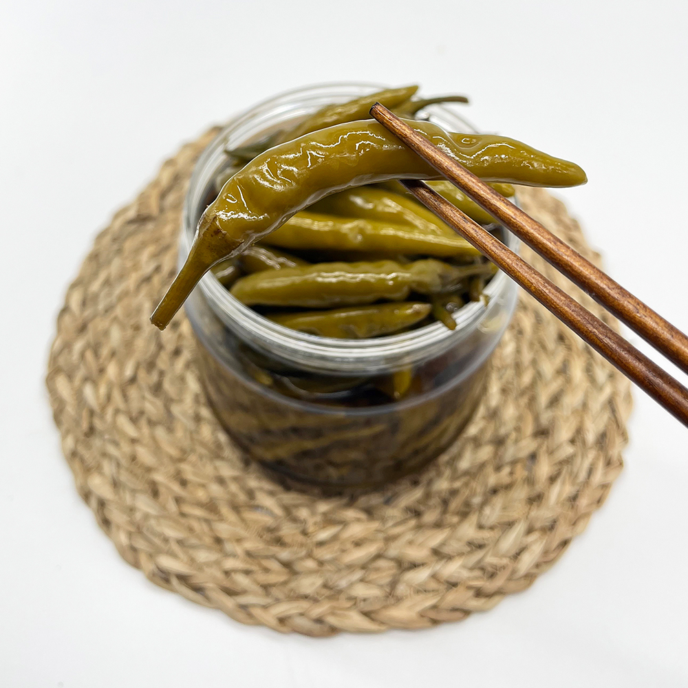 봉다리셰프 농가수제 간장청양고추장아찌 800g - 상품 이미지