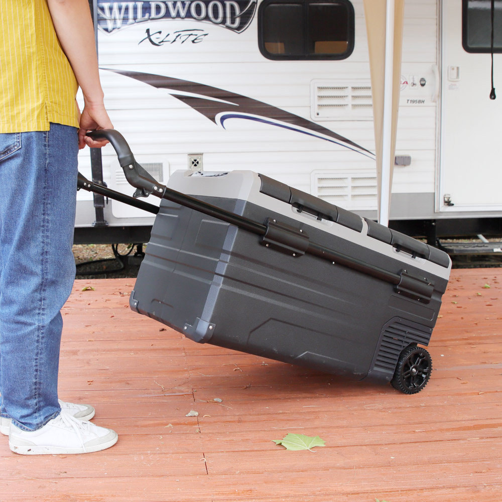 툴콘 프리저 75L 캠핑 이동식 차량용 냉장고 냉동고 TF-75