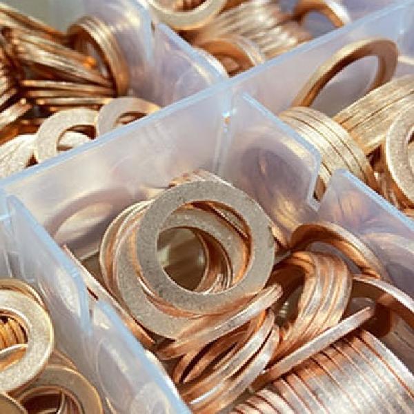 200PCS 구리와샤세트 동 와샤 동 와셔 동박킹