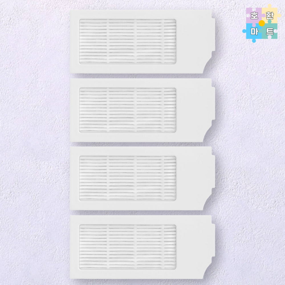 [호환] 에코백스 디봇 T10 옴니 터보 플러스 먼지 필터 4개 호환품 호환마트