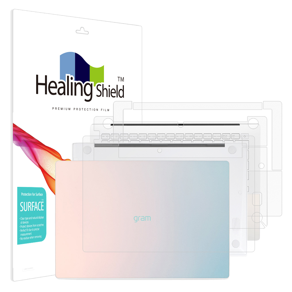 LG 그램14 스타일 2023 14Z90RS 14ZD90RS 무광 외부보호필름 3종세트