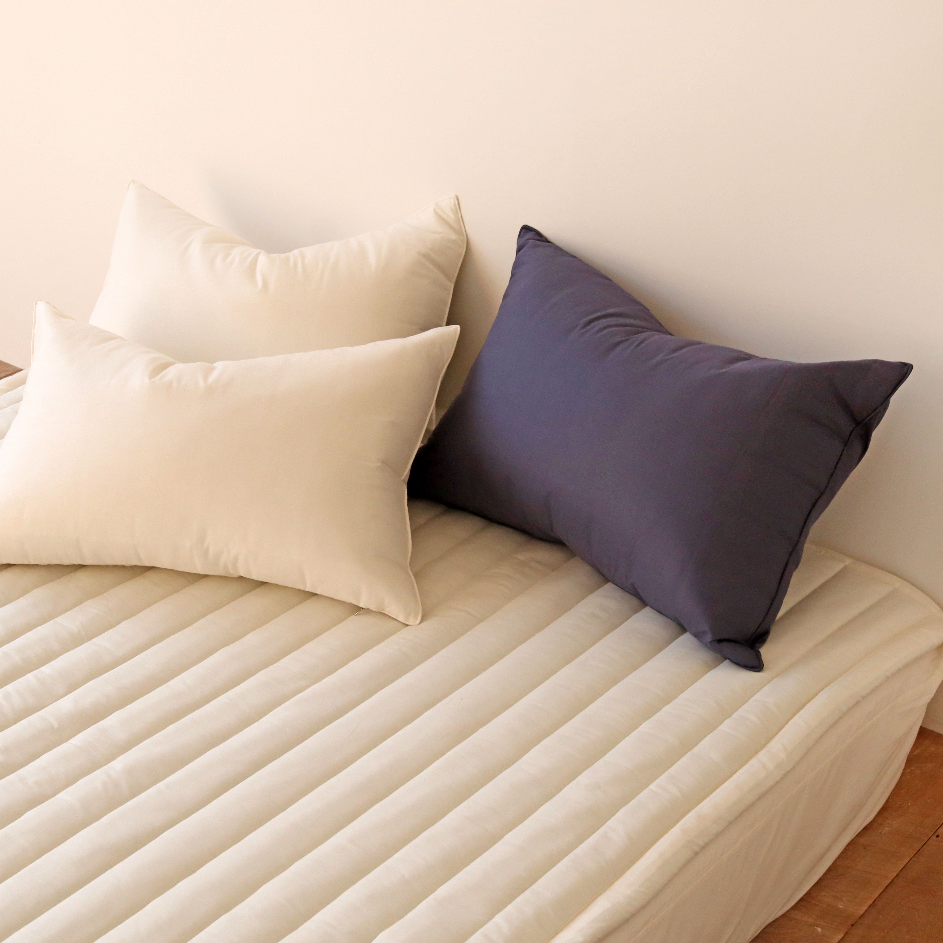 데일리 60수 아사 순면 미끄럼방지 밴딩 사계절 논슬립 매트리스 침대 패드 S/SS