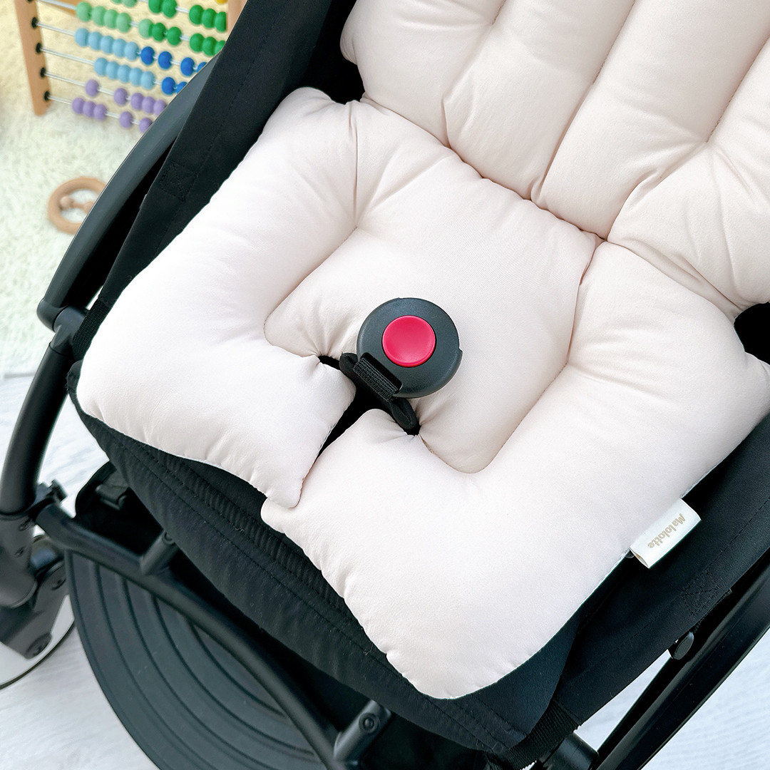 마롤로뜨 내추럴 유모차라이너 사계절 양면 시트 신생아 카시트 쿠션 쿨시트