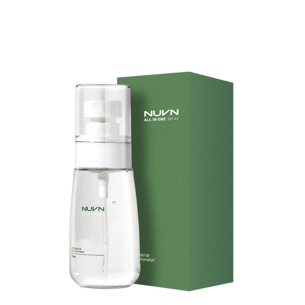 [냄새삭제] 누븐 섬유탈취제 항균 룸스프레이 탈취 휴대용 풀숲향, 70ml, 1개