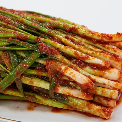 한백김치 파김치 1kg - 국내산 재료 100% 쪽파김치 - 상세 이미지 2