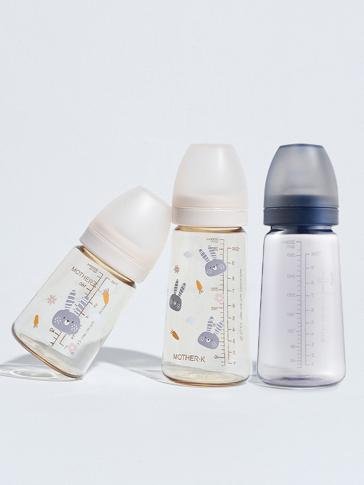 [단계업 패키지 GIFT] 마더케이 PPSU 신생아 배앓이 베이직 젖병 180ML 트리플팩 총3개 - 상세 이미지 5