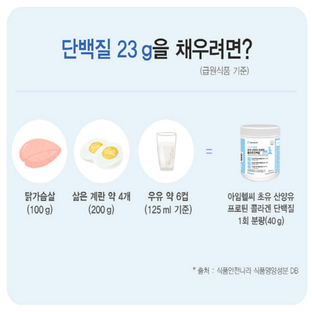 대웅생명과학 초유 산양유 프로틴 콜라겐 쉐이크 단백질 이미지 3
