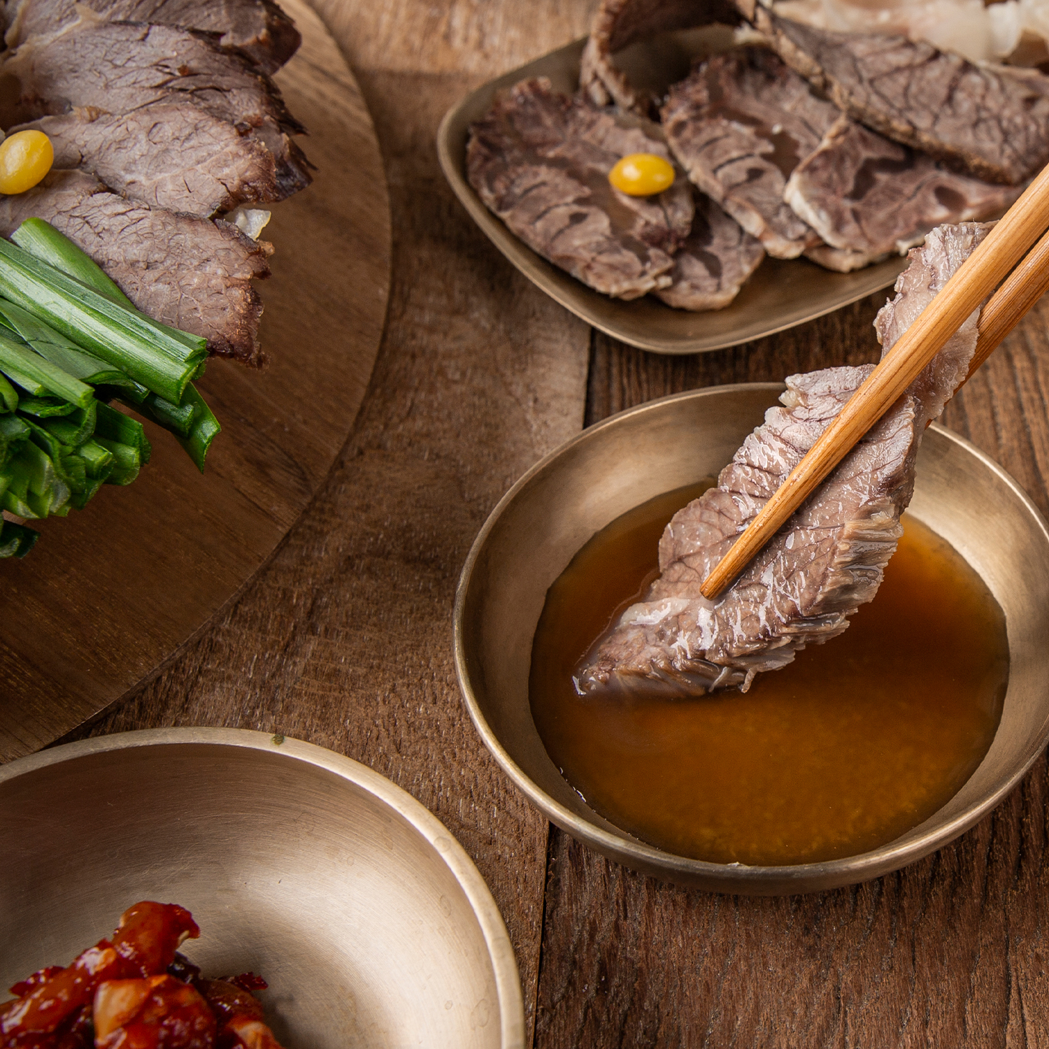 우정옥 아롱사태 수육도가니 스지 선물 세트 1.7kg(4~5인분) - 상세 이미지 5