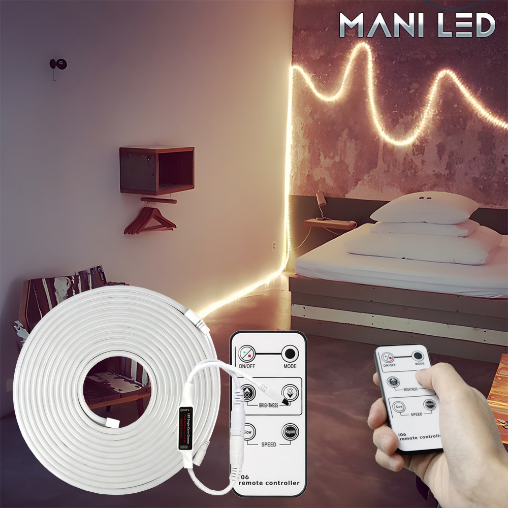 네온 LED 패키지 간접조명 간접등 인테리어 무드등 거실등 줄조명 라인조명 6K1M - 상세 이미지 2