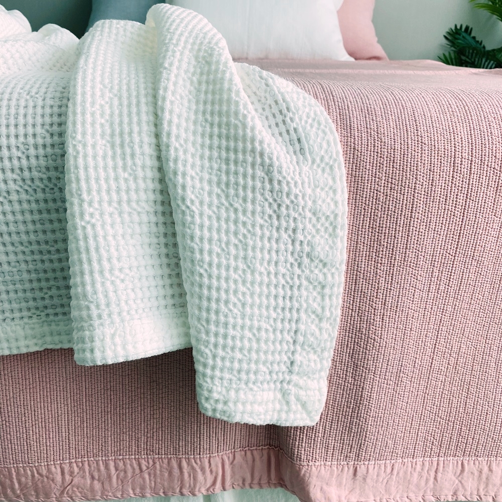 특허청 풍기인견 100% 냉감패드 고정밴드 충무누빔 여름 침대패드 퀸