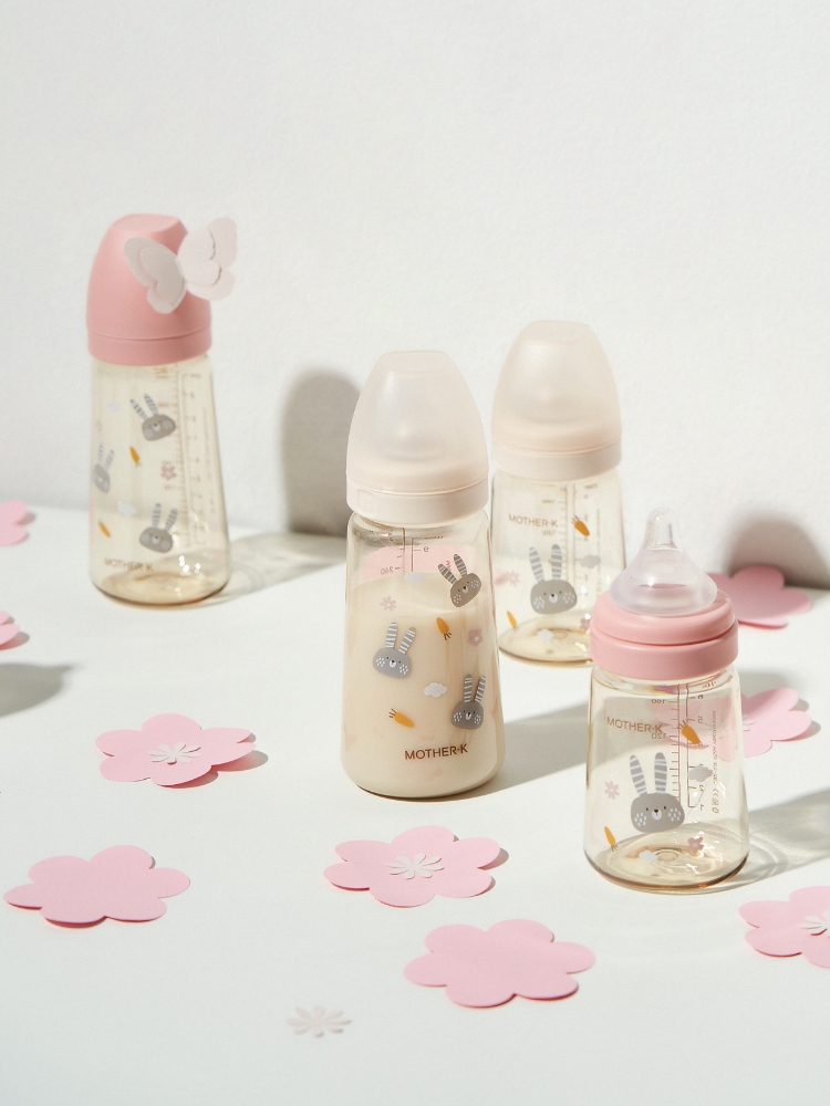 마더케이 신생아 PPSU 베이직젖병 180ml 트윈팩 노꼭지 배앓이방지 - 상세 이미지 5