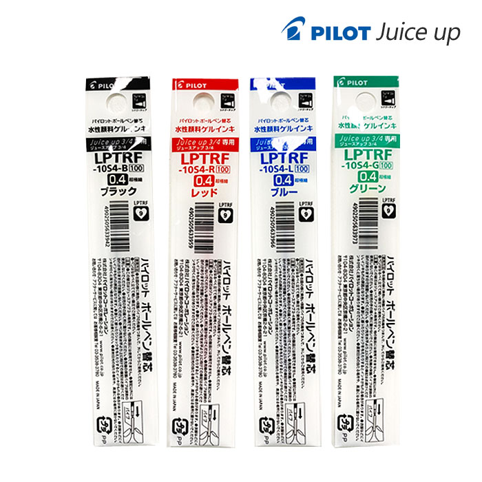 파이롯트 쥬스업 젤잉크 0.4mm JUICE UP 다색 리필심 - 상품 이미지