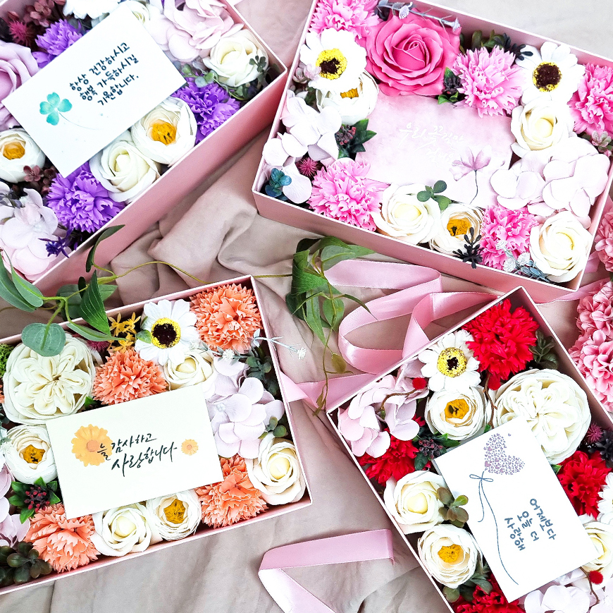 반전 용돈박스 상자 돈케이크 선물 클래식투명 돈티슈