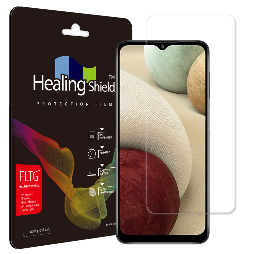 갤럭시A12 플렉시블 고광택 강화유리필름 1매 - 상품 이미지