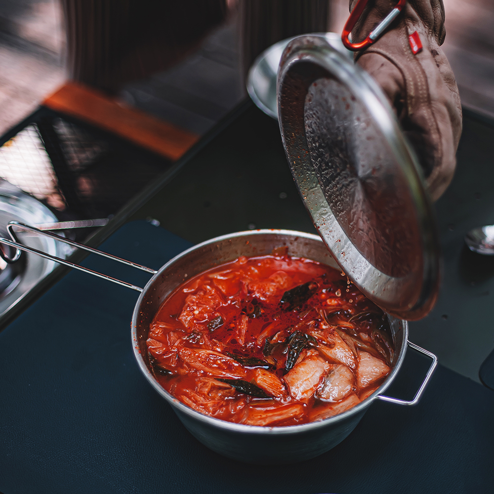 키녹스 빅시에라컵 스텐 대형 국산 큰 1.8L 냄비 뚜껑 포함 - 상세 이미지 2