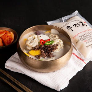 우정옥 한우 사골 육수 곰국 곰탕 설렁탕 국물 600g 7팩 진국 설렁탕 맛있게 먹은 솔직 후기 - 상품 이미지 4