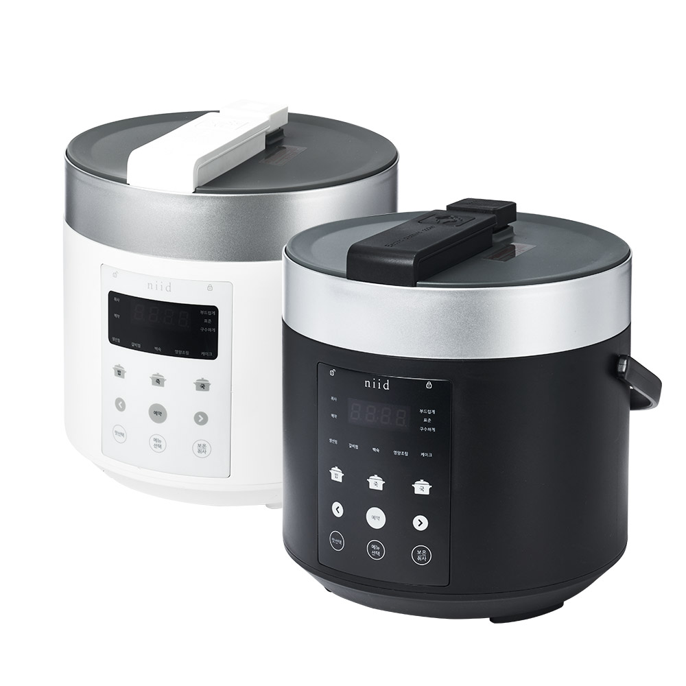 니드 소형전기밥솥 멀티쿠커 압력찜솥 압력밥솥 1인 4인용