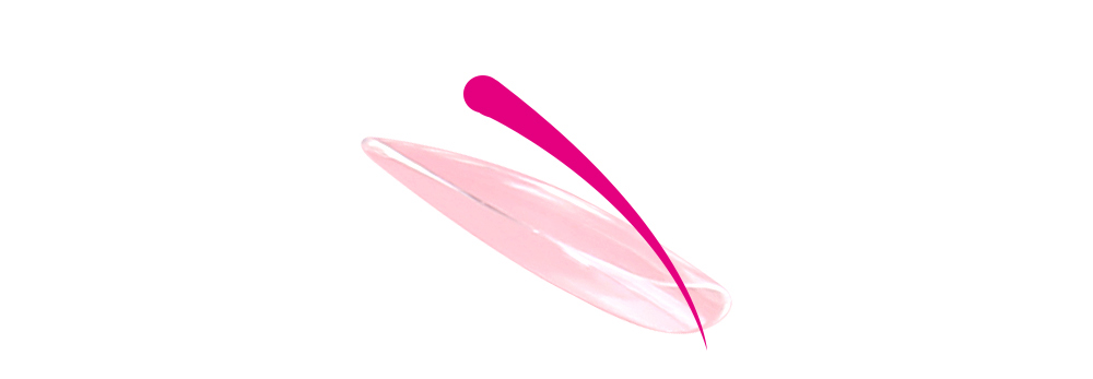 JelloJello Self Gel Extension Tip fit demonstration