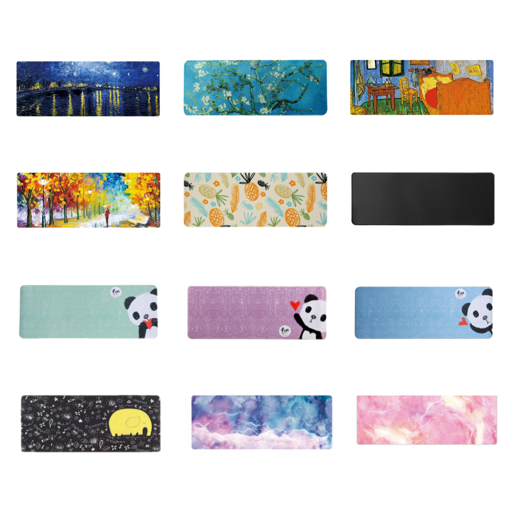 데스크 마우스장패드 키보드패드 명화 고흐 우주