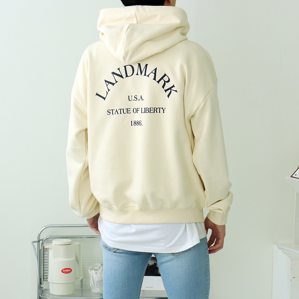 남자후드티 모자큰후드티 레터링 오버핏 커플맨투맨