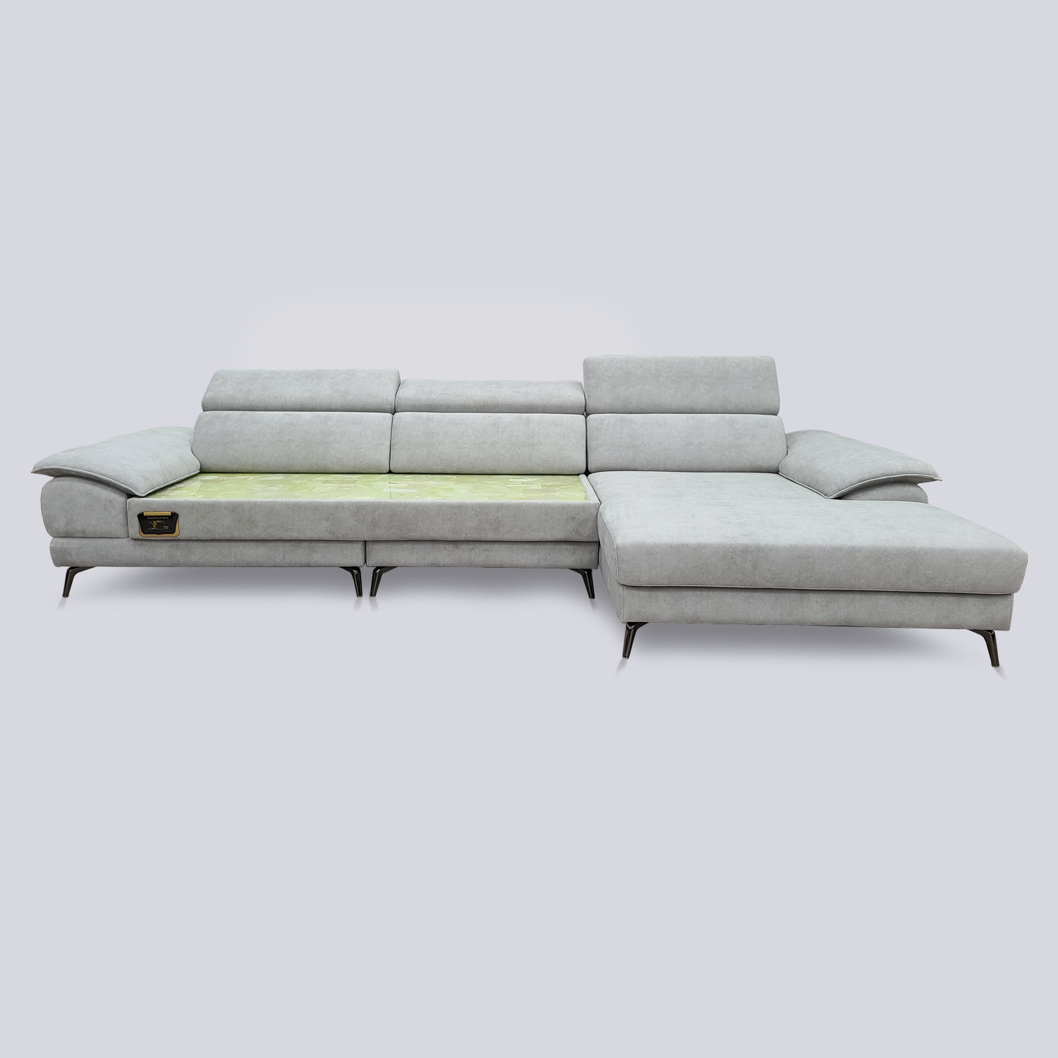 킹마담 코비 카우치형 돌침대쇼파 온열 홍맥반석 온돌침대