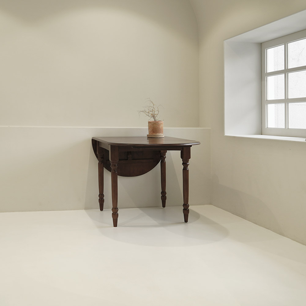 자야캠핑 코콜라 월넛 원목 폴딩 접이식 확장형 2인 4인 6인 식탁 테이블 1600