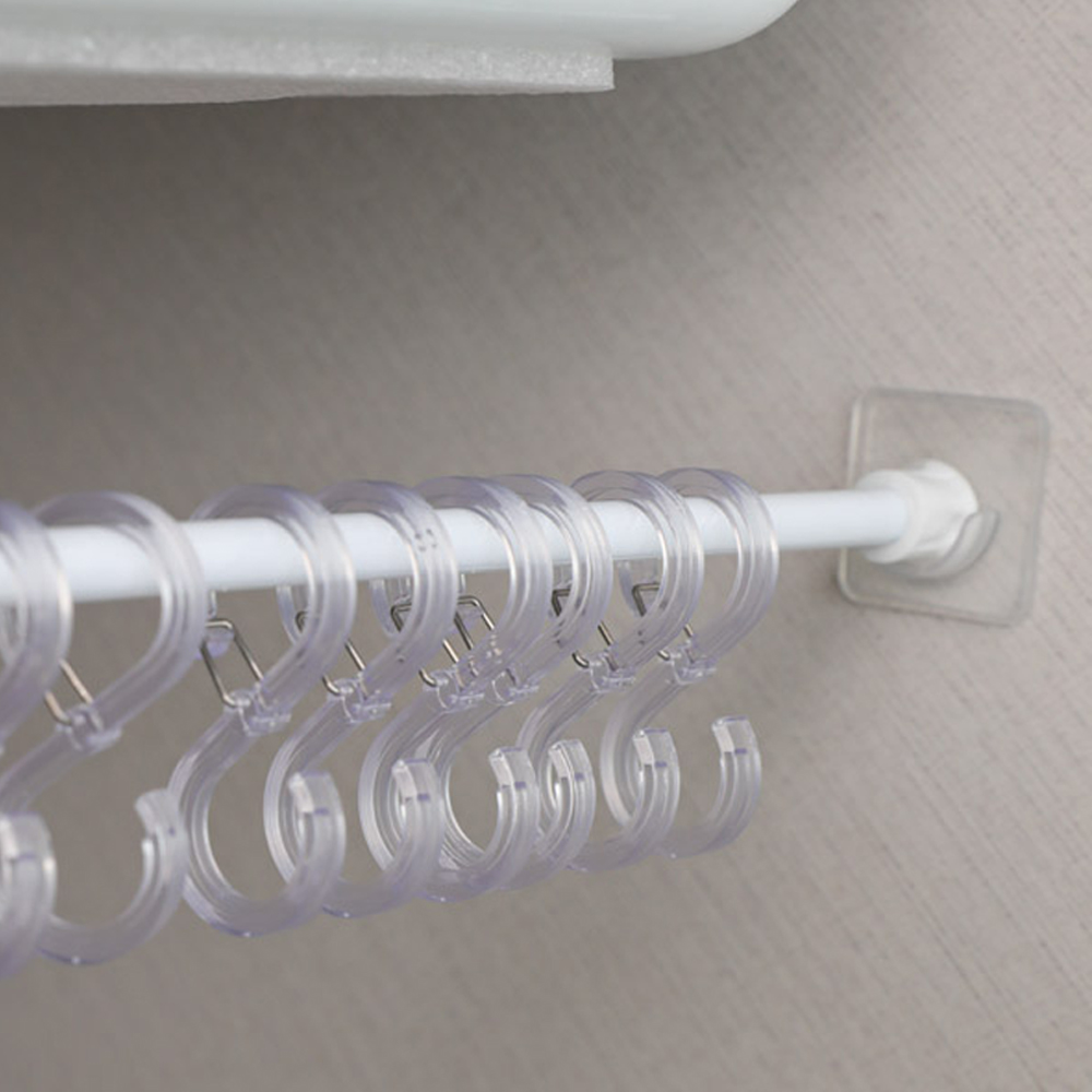 무타공 압축봉 고정 홀더 거치대