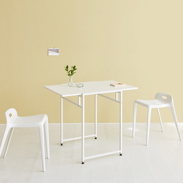 접이식 식탁 확장형 테이블 공간활용 테이블