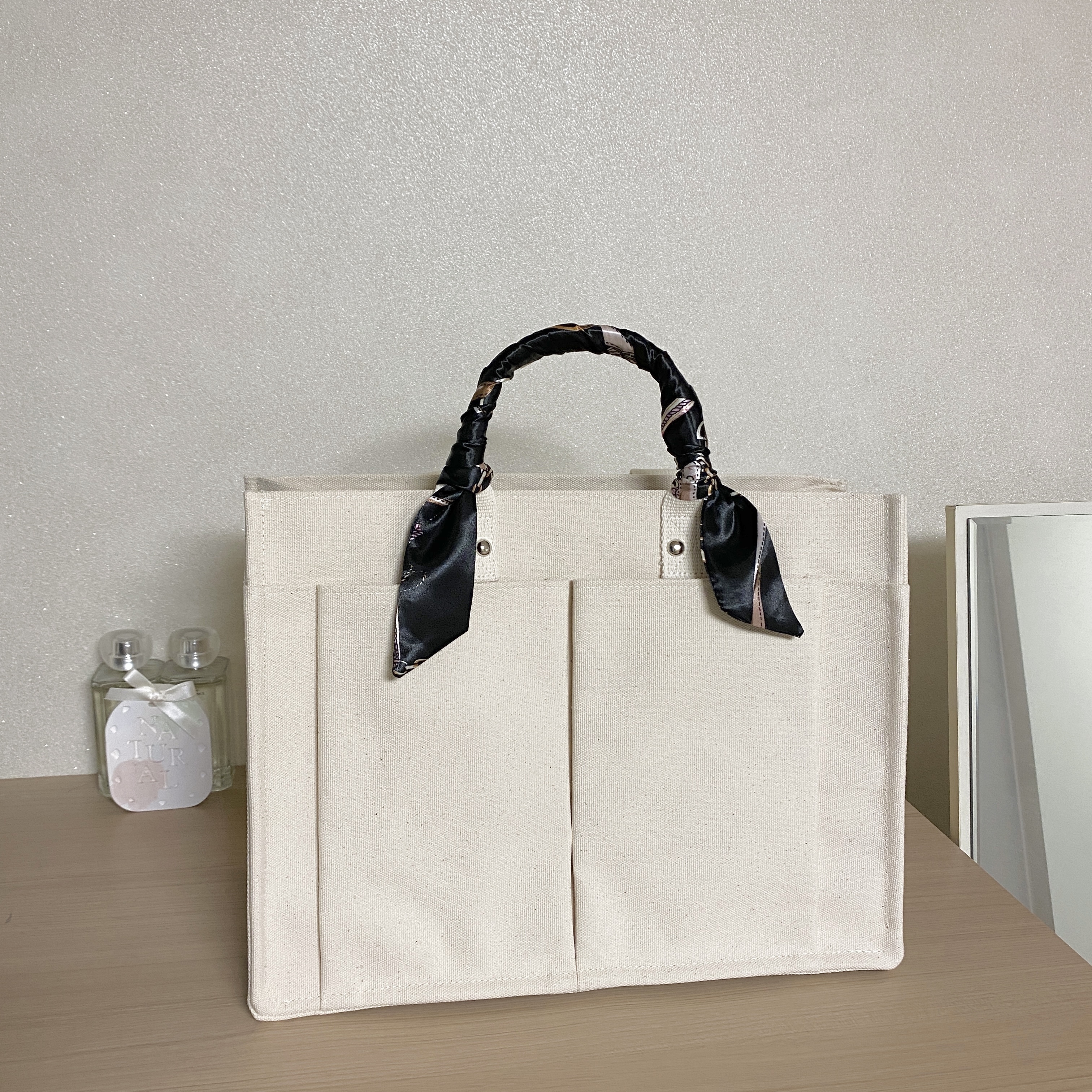 토롱토롱 무너짐없는 캔버스 방수 기저귀가방 유모차가방 출산선물