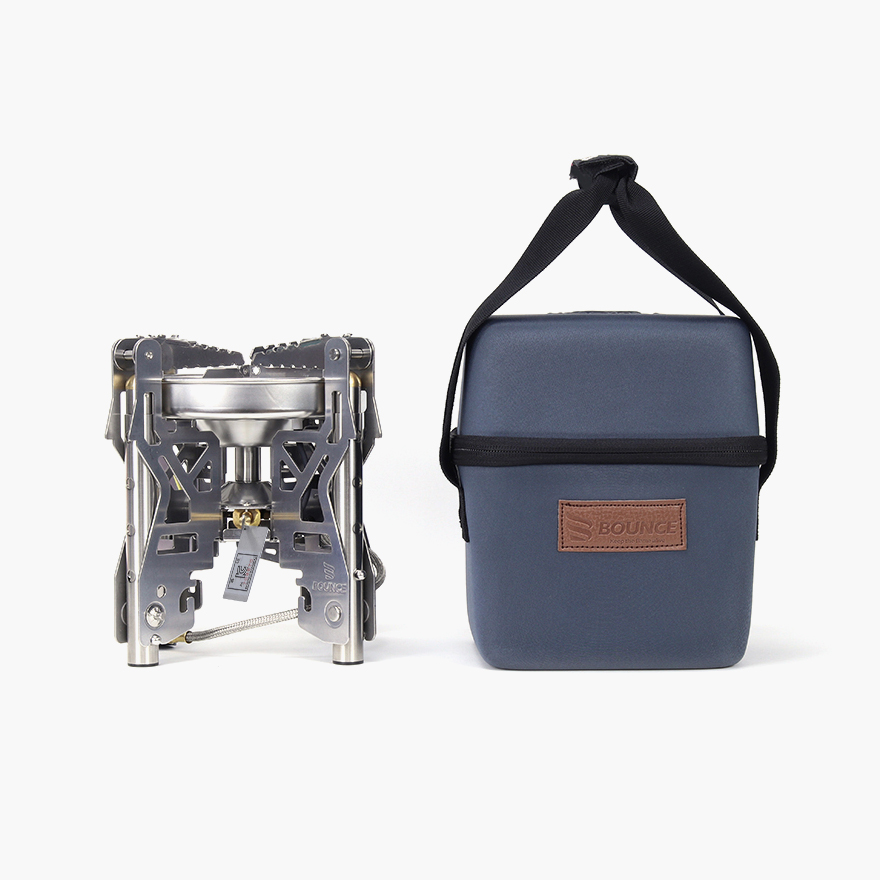 바운스 파워스토브 스페이스1 캠핑 강염 버너 액출 그리들 스토브