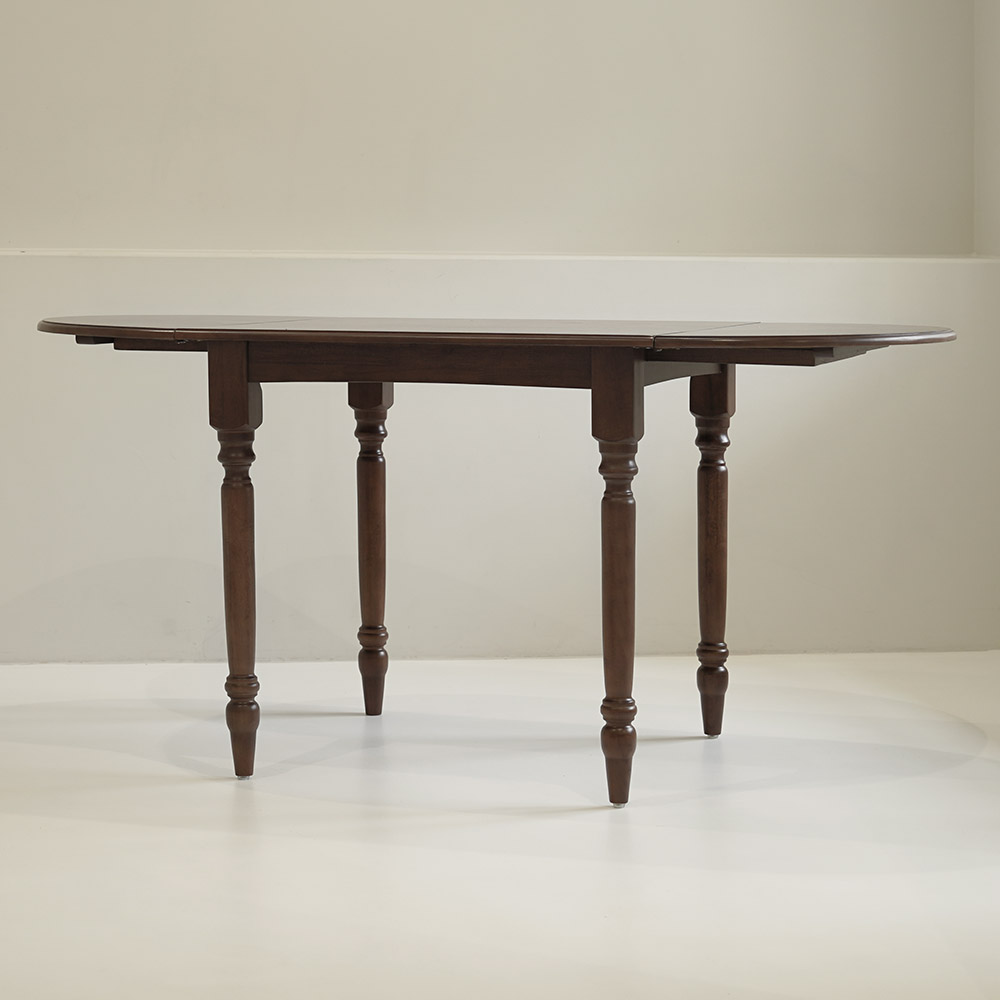 자야캠핑 코콜라 월넛 원목 폴딩 접이식 확장형 2인 4인 6인 식탁 테이블 1600