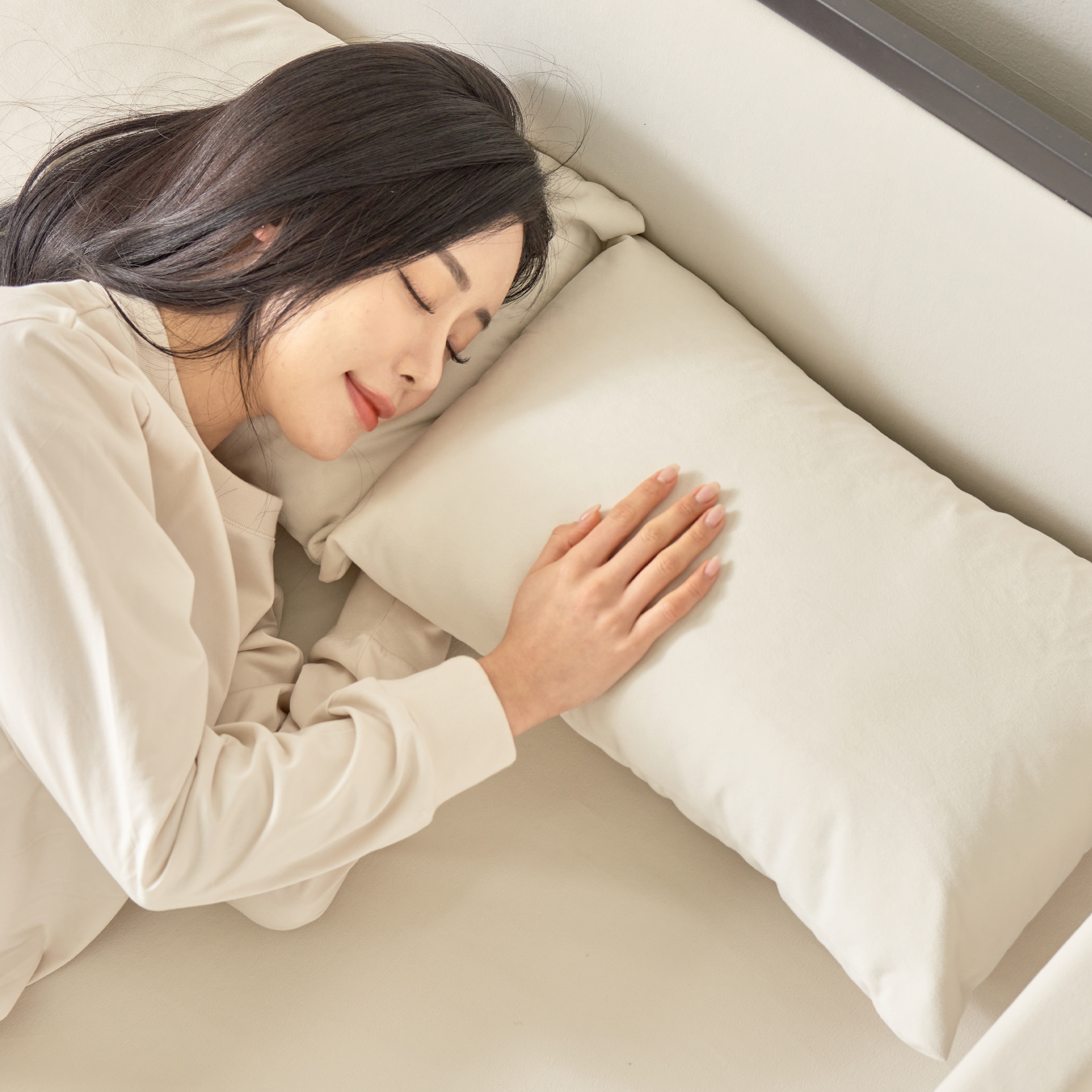 서광퍼니처 오뜨 1인 수납형 패브릭 원룸 소파베드 매트리스 간이 접이식 침대 sk