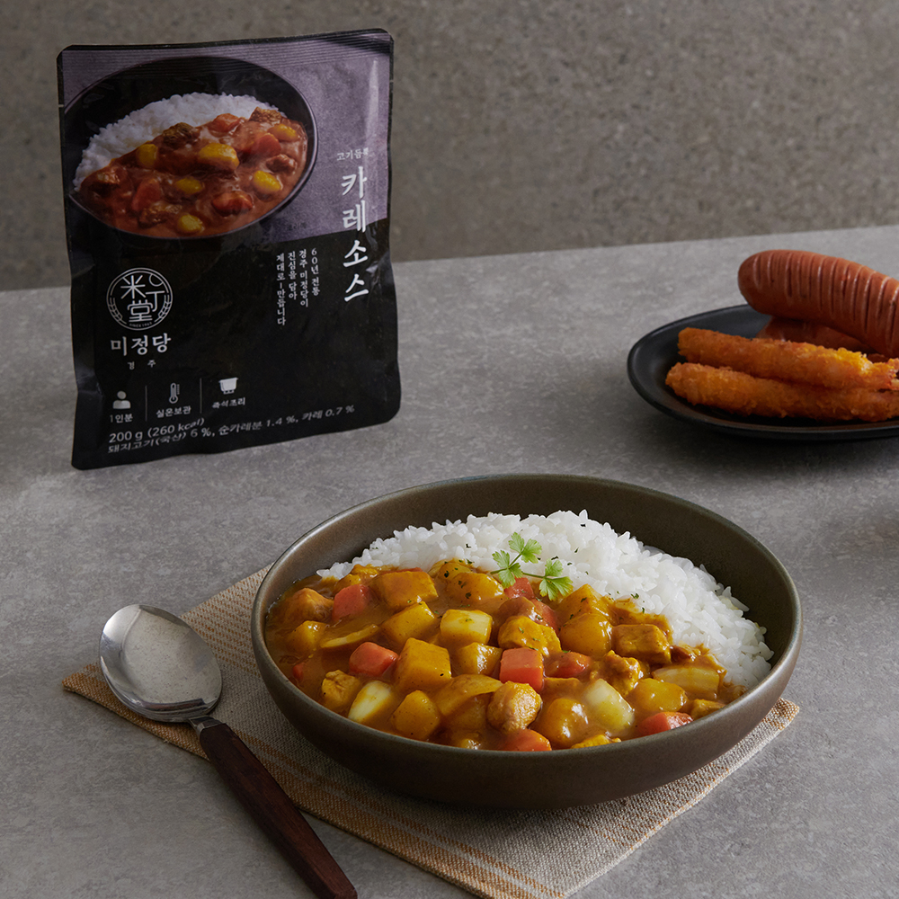 미정당 고기듬뿍 짜장소스 220g 5개 + 카레소스 200g 5개 이미지 7