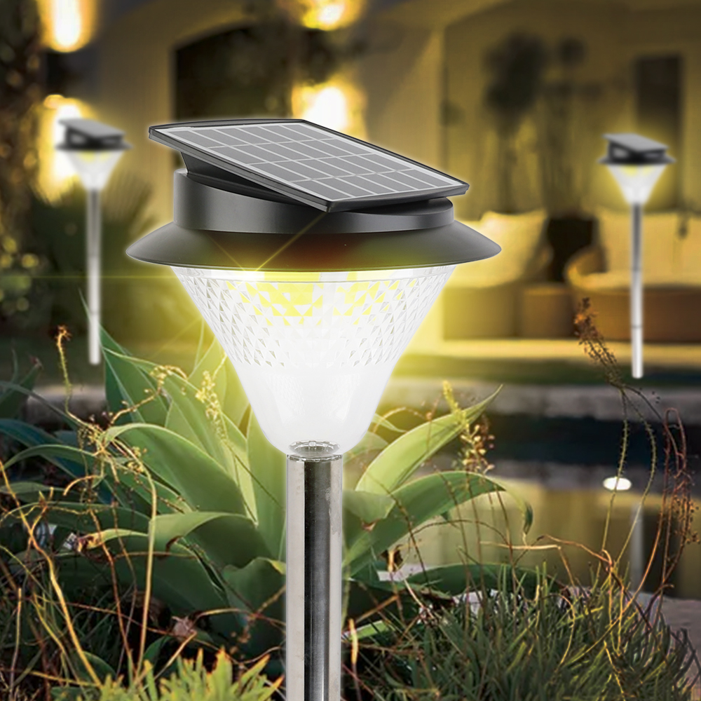 태양광 정원등 LED 등 가로등 태양열 외 바닥조명 경관등 잔디 120구 말뚝