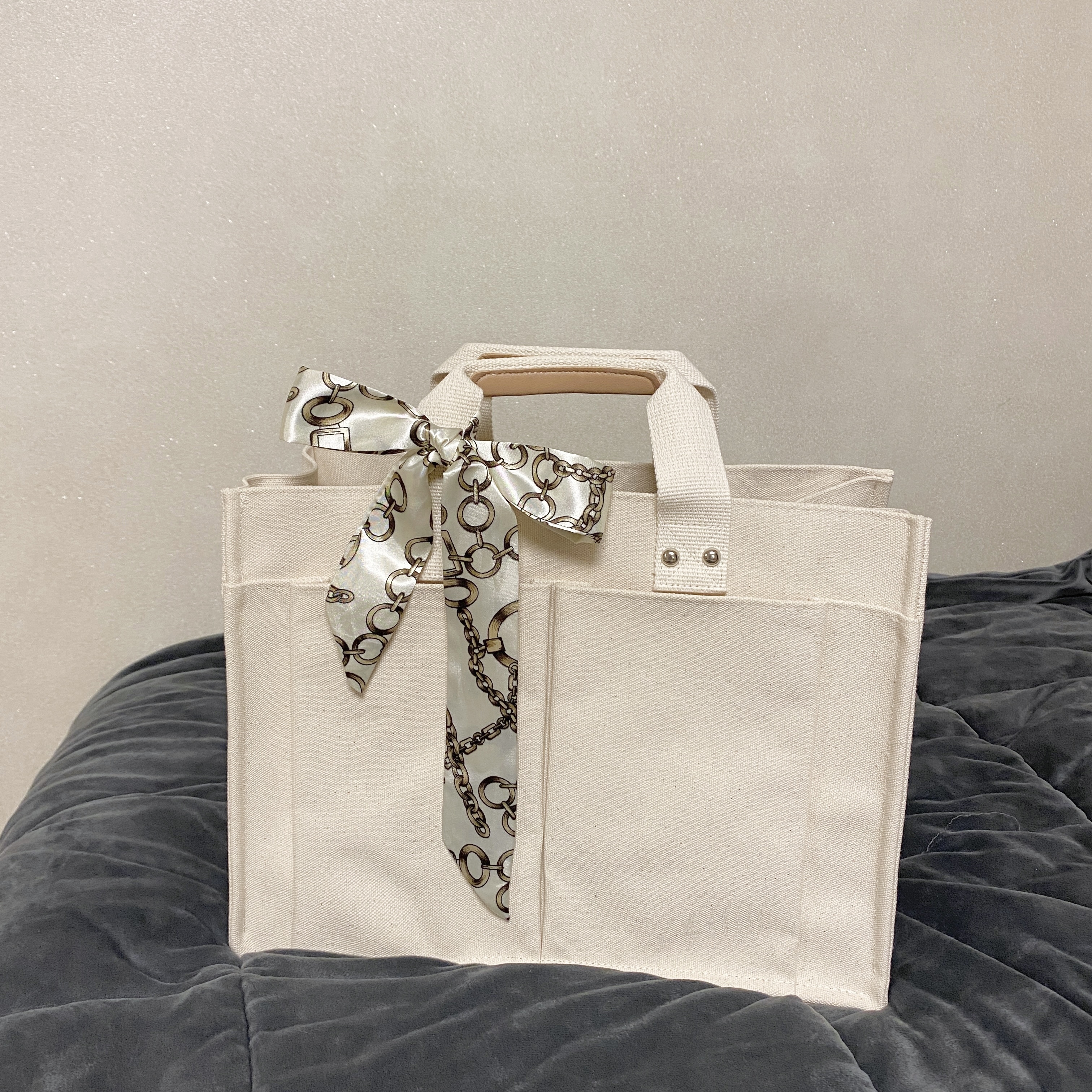 토롱토롱 무너짐없는 캔버스 방수 기저귀가방 유모차가방 출산선물