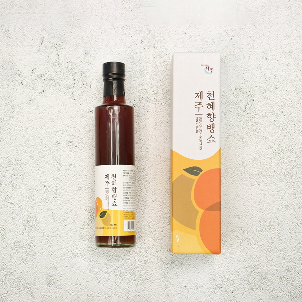 제주 한라봉 뱅쇼 300ml 무알콜 홈카페 탄산수 아이스 에이드 와인 수제청 선물 이미지 6