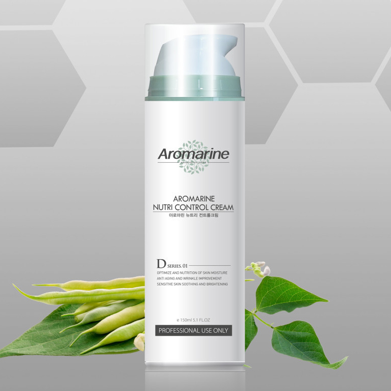 아로마린 150ml 뉴트리 컨트롤크림 광채 크림 물광 수분 보습 탄력 주름개선 미백 - 메인 이미지
